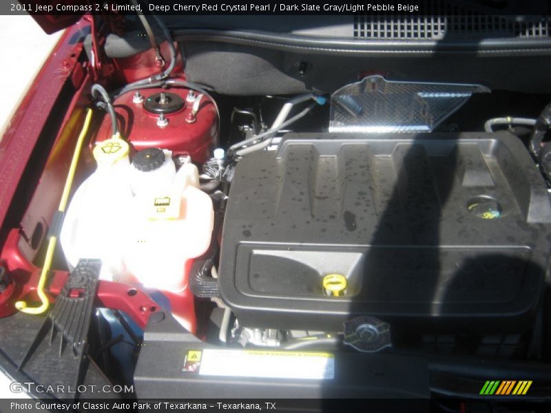 Deep Cherry Red Crystal Pearl / Dark Slate Gray/Light Pebble Beige 2011 Jeep Compass 2.4 Limited