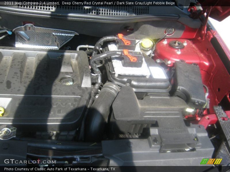 Deep Cherry Red Crystal Pearl / Dark Slate Gray/Light Pebble Beige 2011 Jeep Compass 2.4 Limited