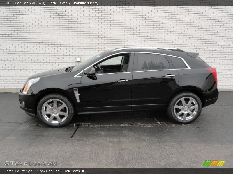 Black Raven / Titanium/Ebony 2011 Cadillac SRX FWD