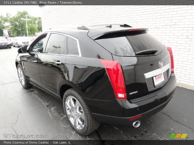 Black Raven / Titanium/Ebony 2011 Cadillac SRX FWD