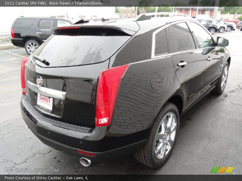 Black Raven / Titanium/Ebony 2011 Cadillac SRX FWD