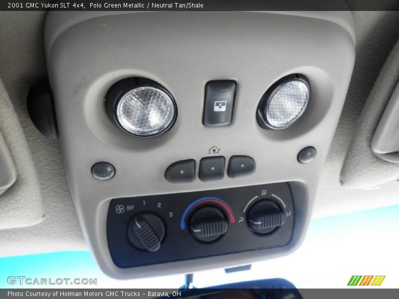 Polo Green Metallic / Neutral Tan/Shale 2001 GMC Yukon SLT 4x4