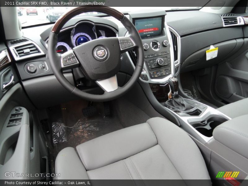 Black Raven / Titanium/Ebony 2011 Cadillac SRX FWD
