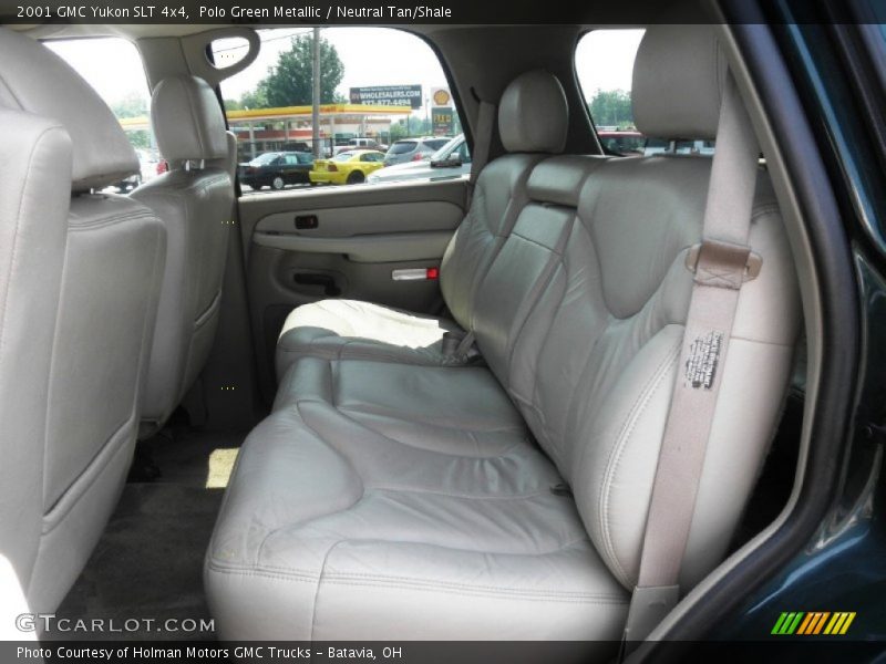 Polo Green Metallic / Neutral Tan/Shale 2001 GMC Yukon SLT 4x4