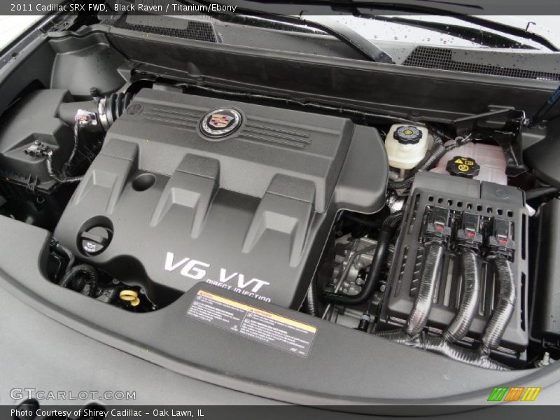 Black Raven / Titanium/Ebony 2011 Cadillac SRX FWD