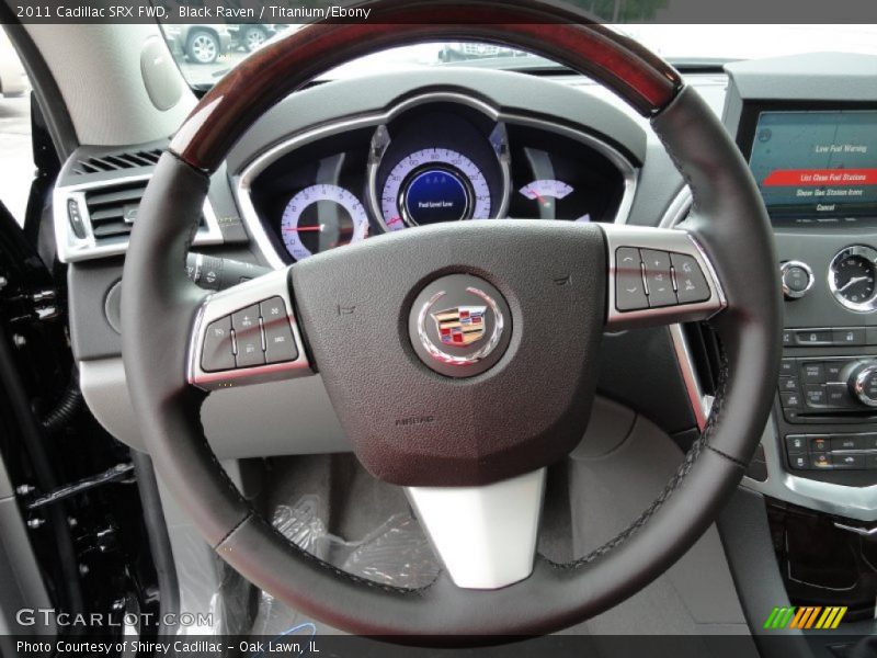 Black Raven / Titanium/Ebony 2011 Cadillac SRX FWD