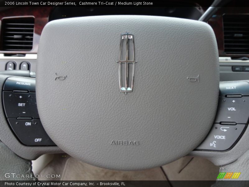 Cashmere Tri-Coat / Medium Light Stone 2006 Lincoln Town Car Designer Series