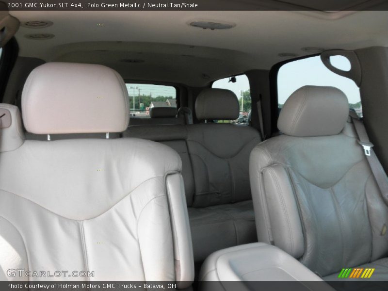 Polo Green Metallic / Neutral Tan/Shale 2001 GMC Yukon SLT 4x4