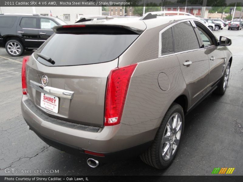 Mocha Steel Metallic / Shale/Brownstone 2011 Cadillac SRX 4 V6 AWD