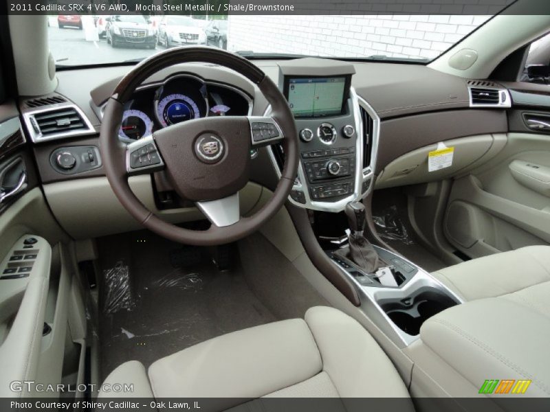 Shale/Brownstone Interior - 2011 SRX 4 V6 AWD 