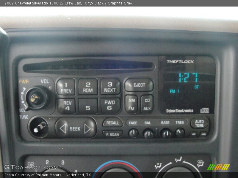 Controls of 2002 Silverado 1500 LS Crew Cab
