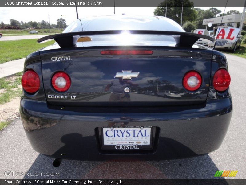 Slate Metallic / Gray 2008 Chevrolet Cobalt LT Coupe