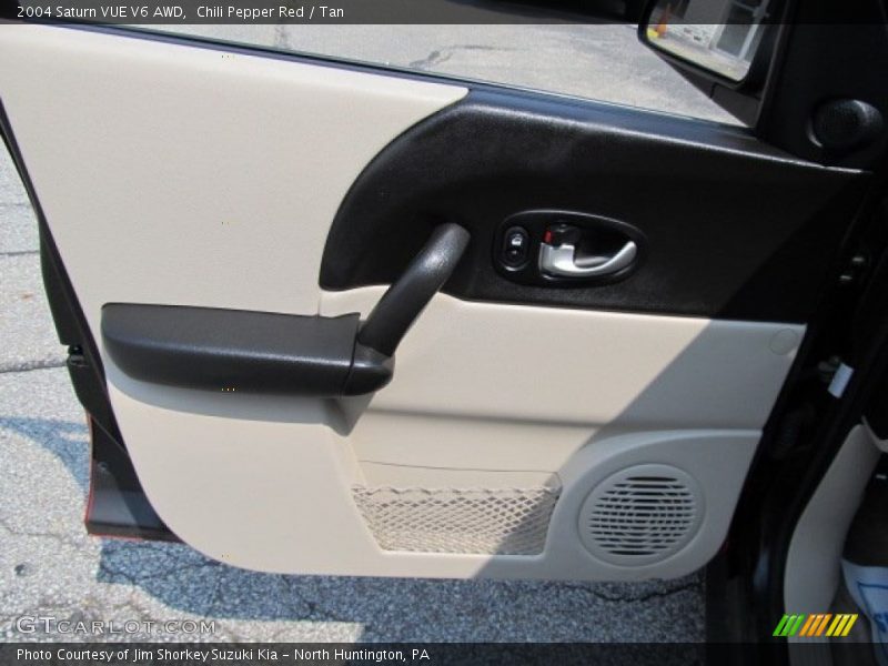 Chili Pepper Red / Tan 2004 Saturn VUE V6 AWD