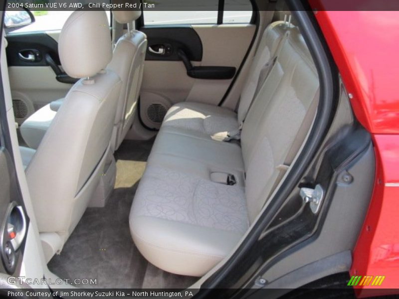 Chili Pepper Red / Tan 2004 Saturn VUE V6 AWD