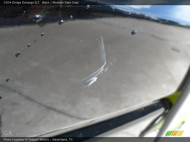 Black / Medium Slate Gray 2004 Dodge Durango SLT