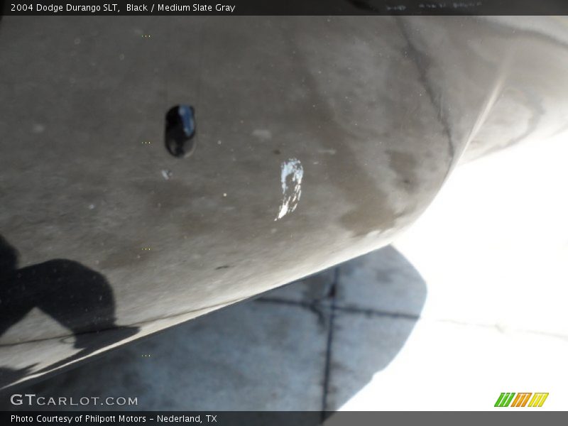 Black / Medium Slate Gray 2004 Dodge Durango SLT