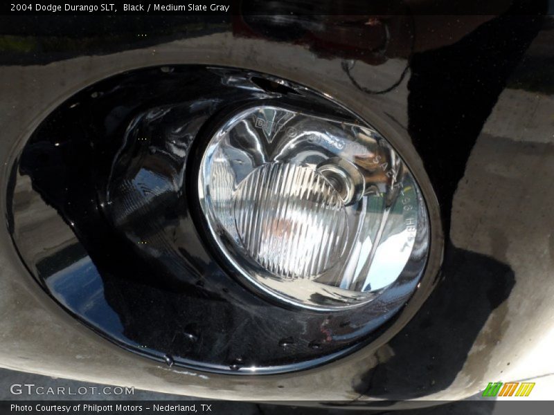 Black / Medium Slate Gray 2004 Dodge Durango SLT