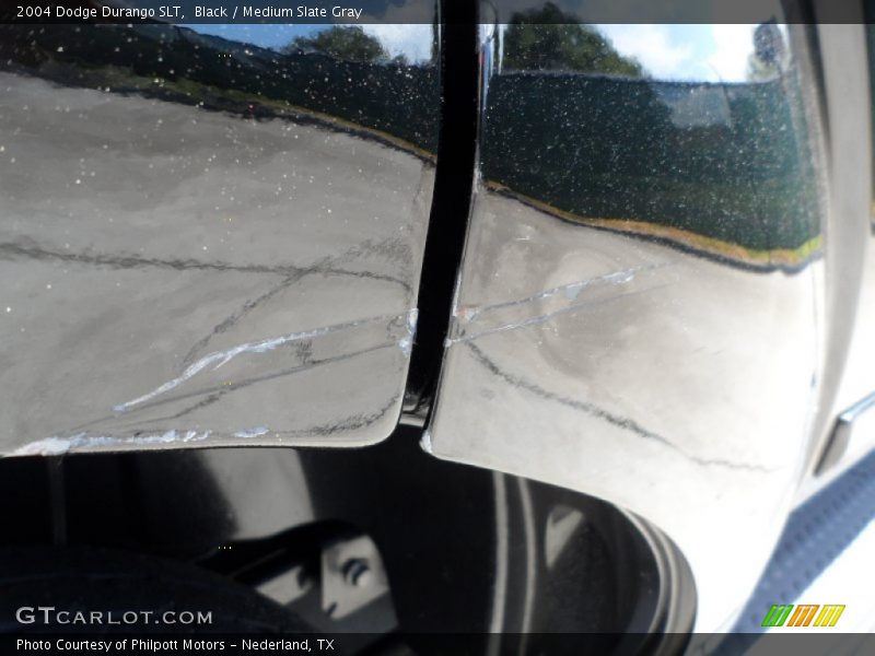 Black / Medium Slate Gray 2004 Dodge Durango SLT