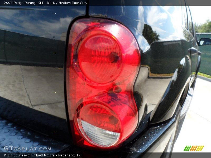 Black / Medium Slate Gray 2004 Dodge Durango SLT
