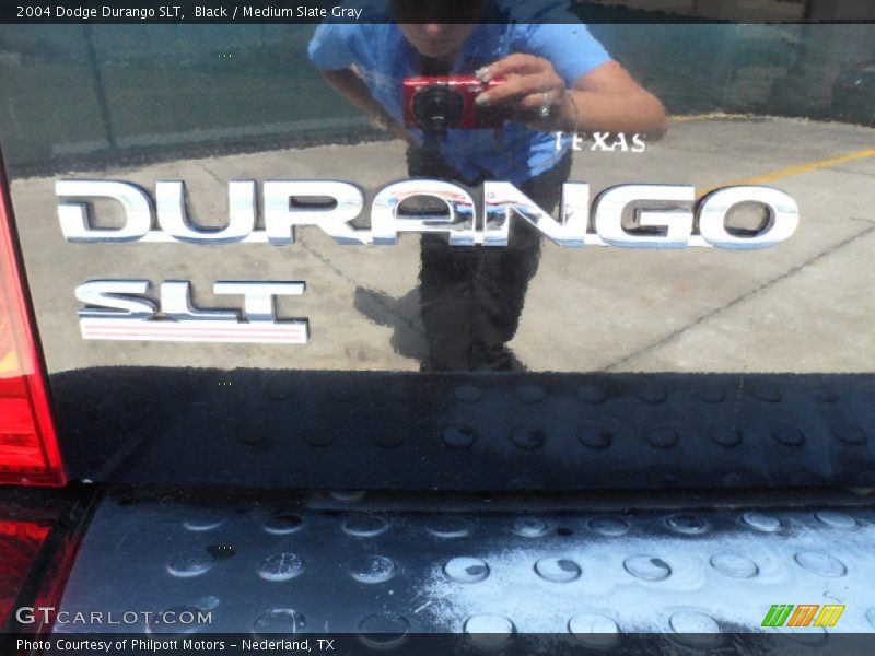 Black / Medium Slate Gray 2004 Dodge Durango SLT