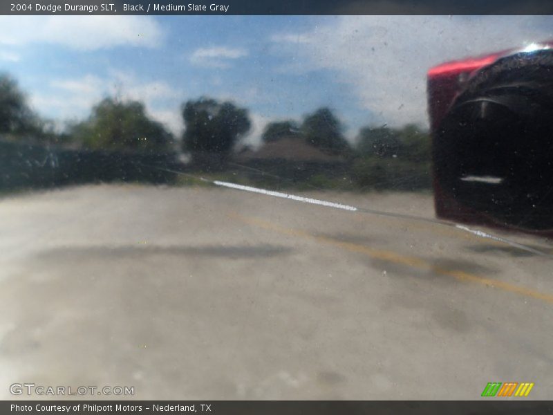 Black / Medium Slate Gray 2004 Dodge Durango SLT