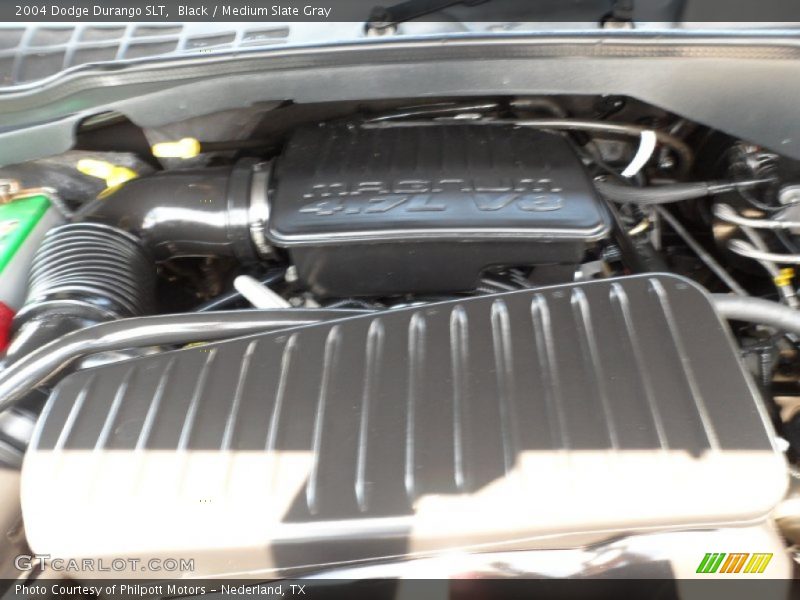 Black / Medium Slate Gray 2004 Dodge Durango SLT