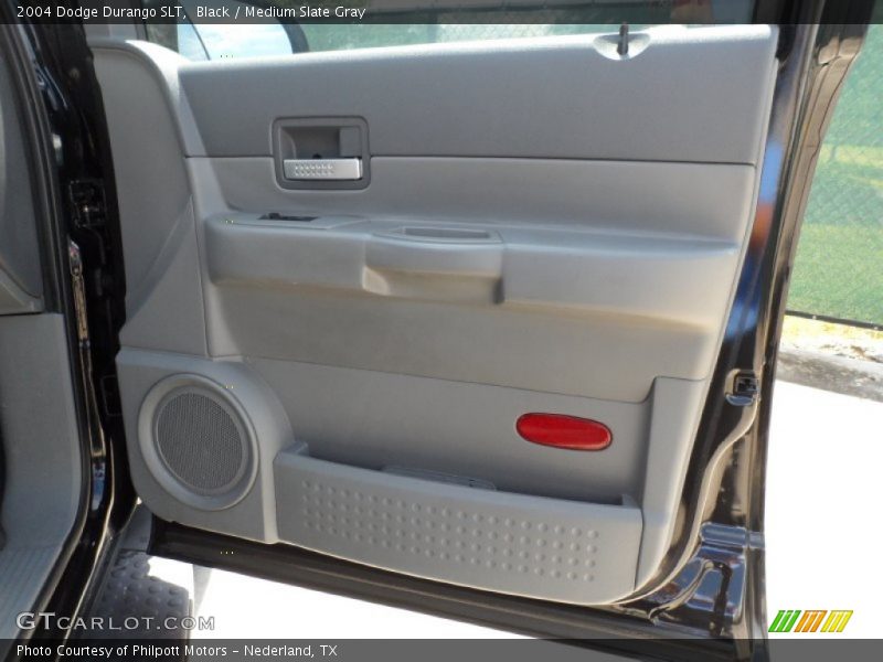 Black / Medium Slate Gray 2004 Dodge Durango SLT