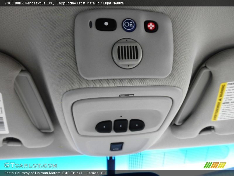 Controls of 2005 Rendezvous CXL