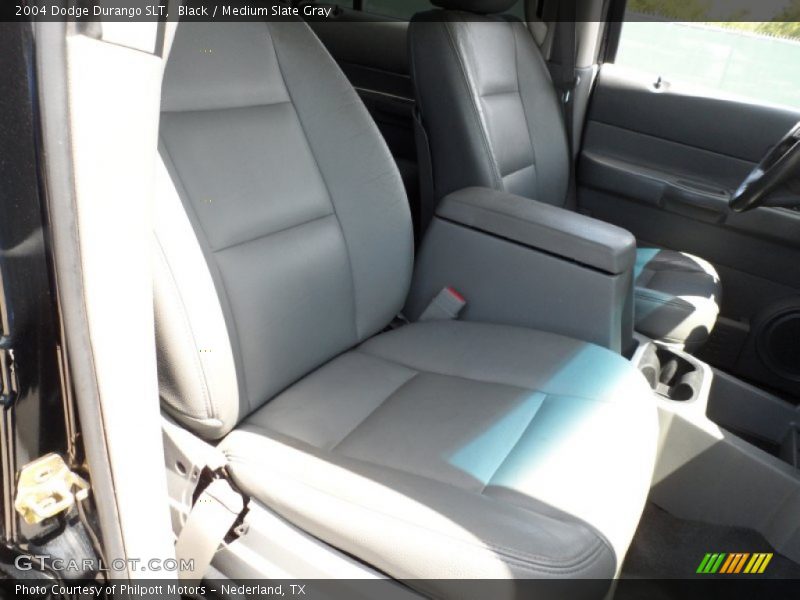 Black / Medium Slate Gray 2004 Dodge Durango SLT