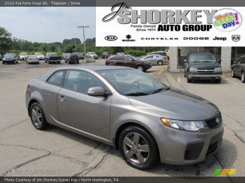Titanium / Stone 2010 Kia Forte Koup EX