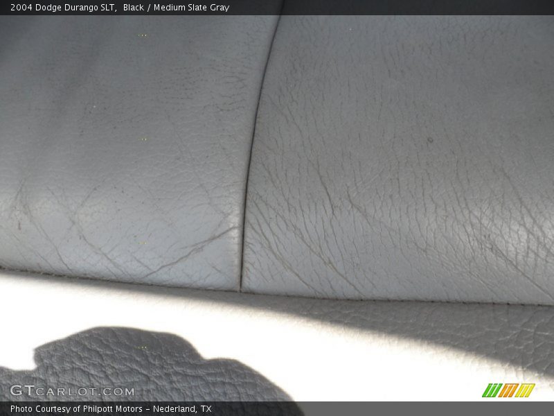 Black / Medium Slate Gray 2004 Dodge Durango SLT