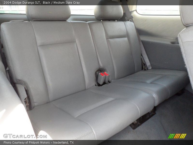 Black / Medium Slate Gray 2004 Dodge Durango SLT