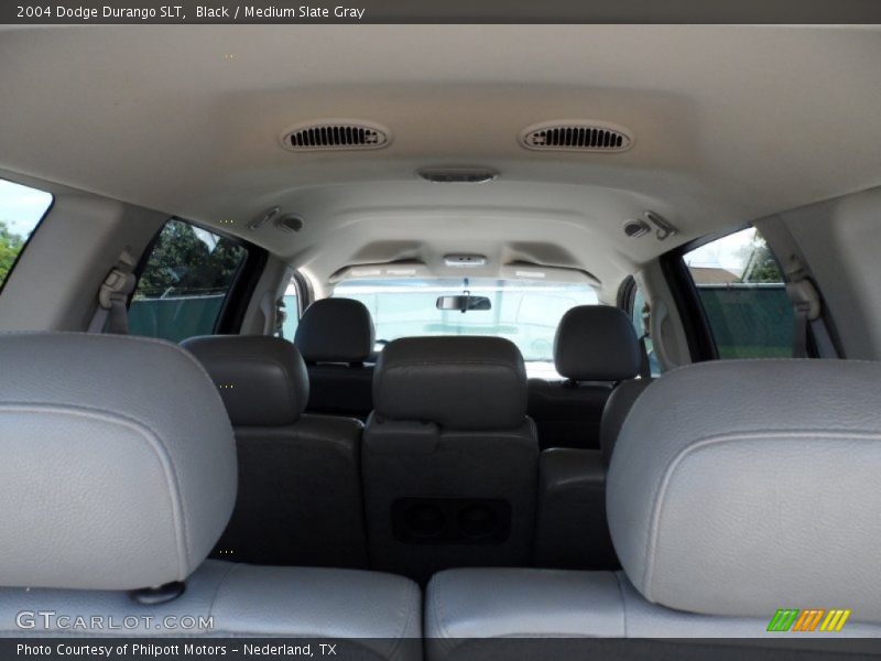 Black / Medium Slate Gray 2004 Dodge Durango SLT