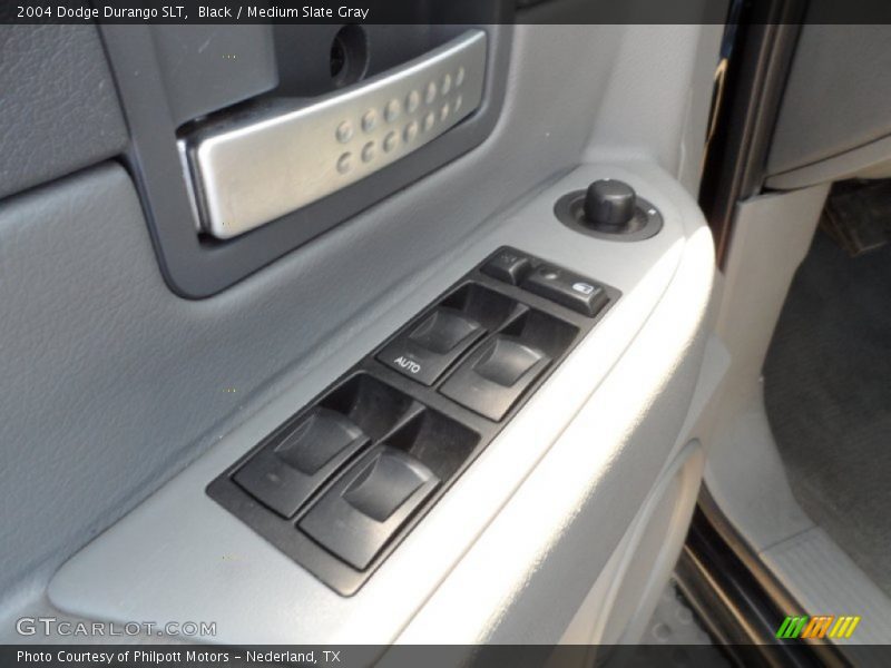 Black / Medium Slate Gray 2004 Dodge Durango SLT