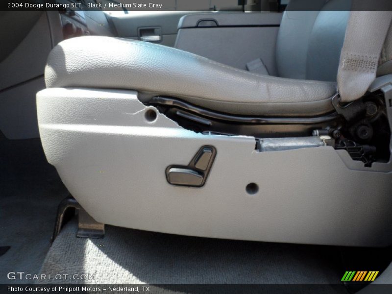 Black / Medium Slate Gray 2004 Dodge Durango SLT