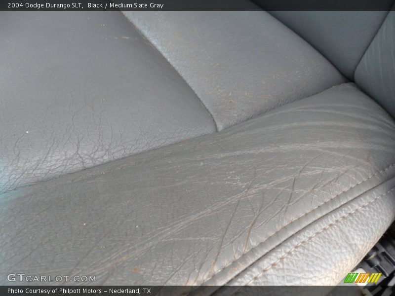 Black / Medium Slate Gray 2004 Dodge Durango SLT