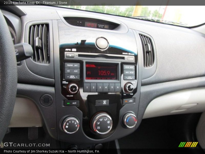 Controls of 2010 Forte Koup EX