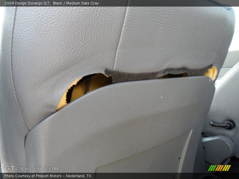 Black / Medium Slate Gray 2004 Dodge Durango SLT