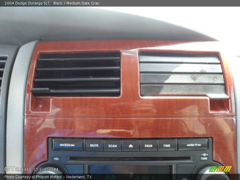 Black / Medium Slate Gray 2004 Dodge Durango SLT