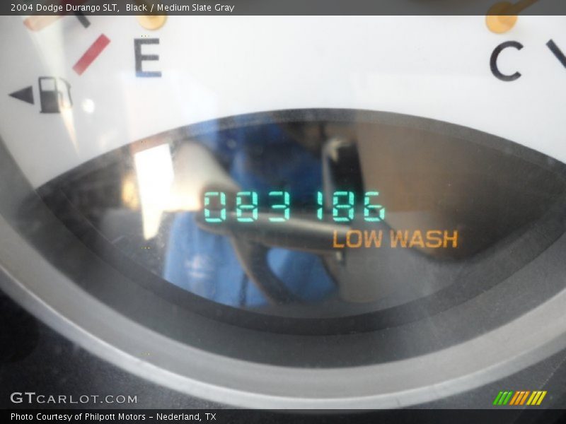 Black / Medium Slate Gray 2004 Dodge Durango SLT