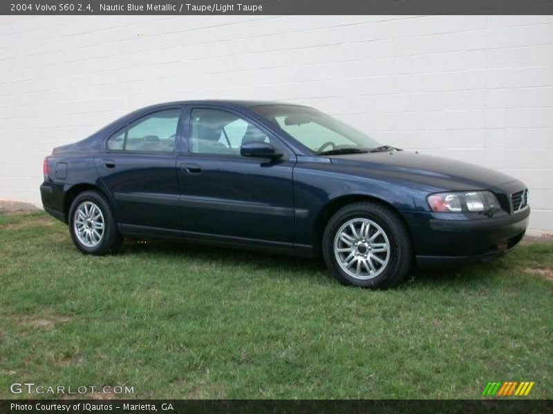 Nautic Blue Metallic / Taupe/Light Taupe 2004 Volvo S60 2.4