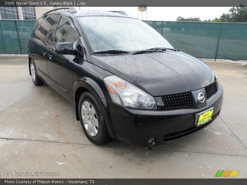 Galaxy Black / Gray 2005 Nissan Quest 3.5