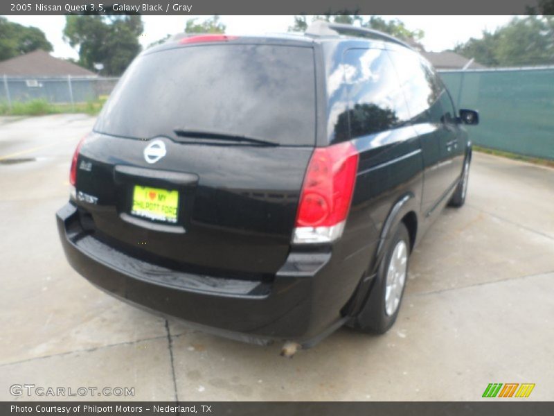 Galaxy Black / Gray 2005 Nissan Quest 3.5