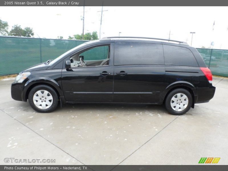 Galaxy Black / Gray 2005 Nissan Quest 3.5