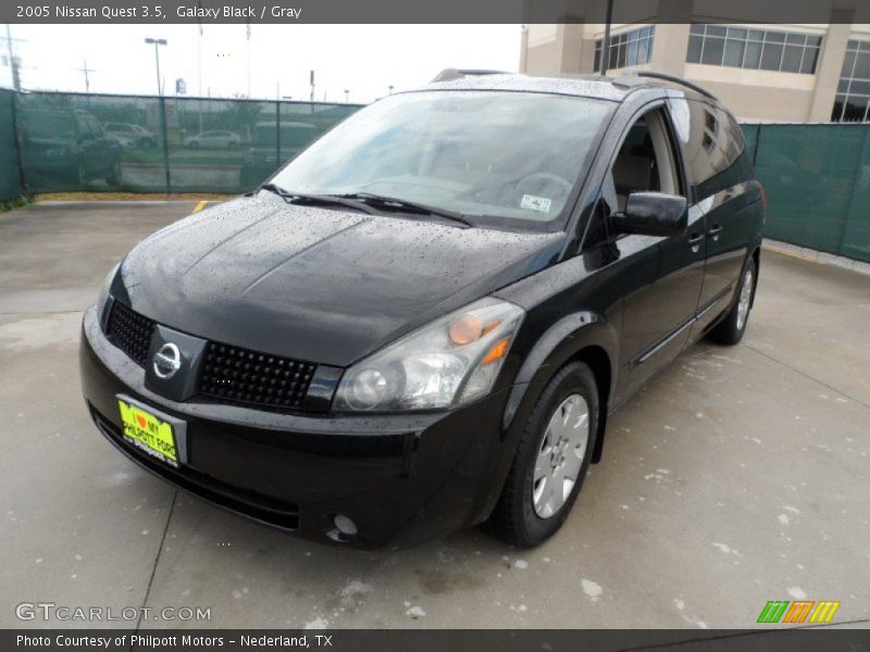 Galaxy Black / Gray 2005 Nissan Quest 3.5