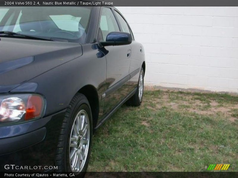 Nautic Blue Metallic / Taupe/Light Taupe 2004 Volvo S60 2.4
