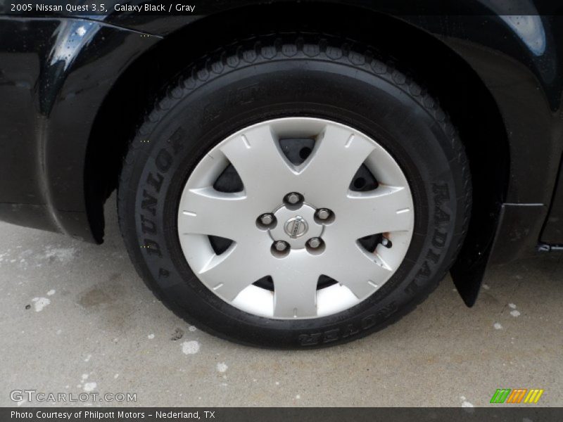 Galaxy Black / Gray 2005 Nissan Quest 3.5