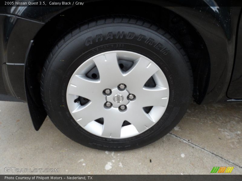 Galaxy Black / Gray 2005 Nissan Quest 3.5