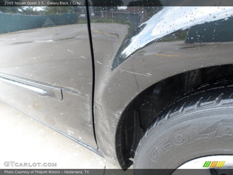 Galaxy Black / Gray 2005 Nissan Quest 3.5
