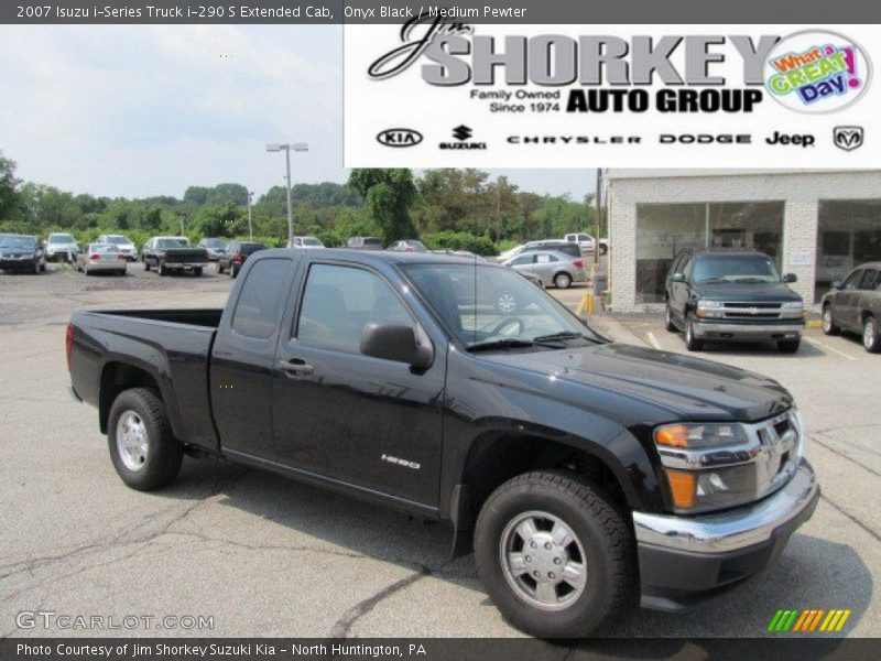 Onyx Black / Medium Pewter 2007 Isuzu i-Series Truck i-290 S Extended Cab